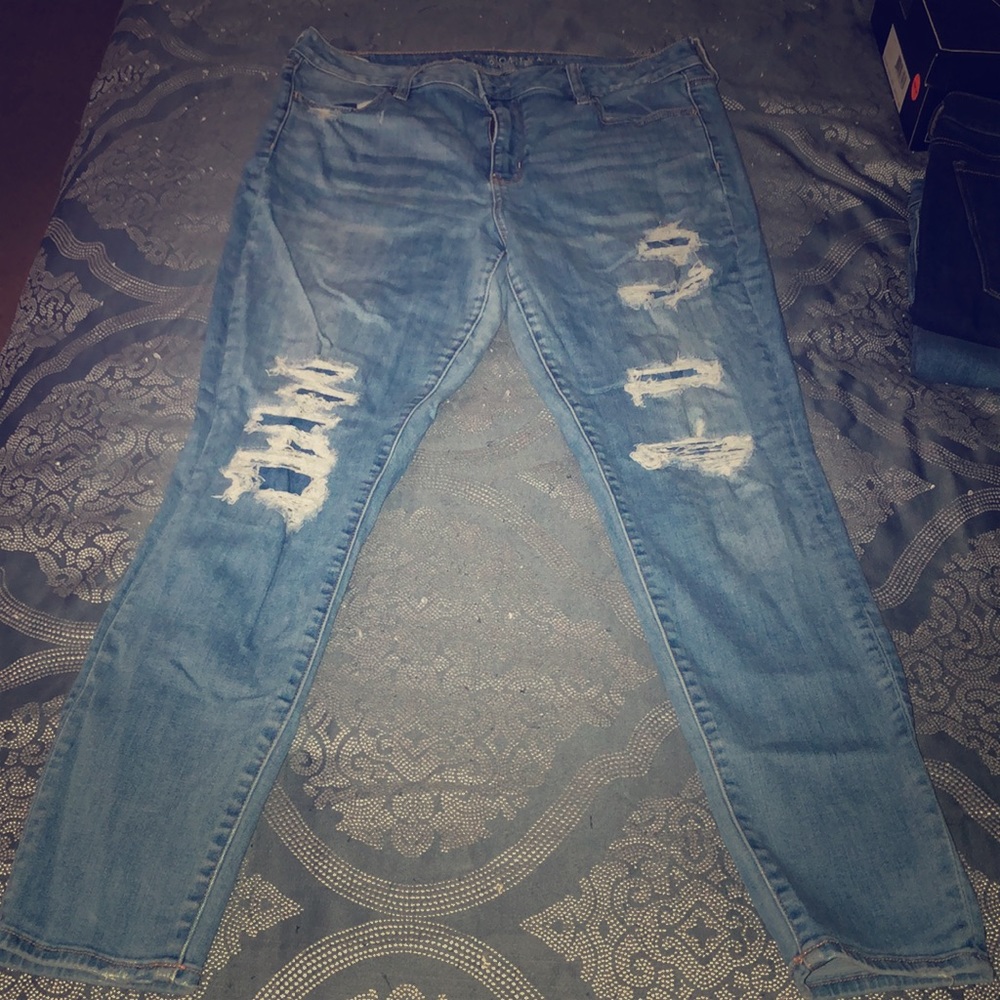 American Eagle Super Stretch X Hi-Rise Jeggings